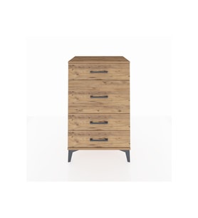 Hyperion Komodin 4 Çekmeceli 60x44x96 Çam-Çam