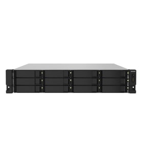 QNAP TS-1232PXU-RP (12x24TB Desteği) RAID(0-1-5-6-10-50-60) NAS Depolama Ünitesi (Siyah)