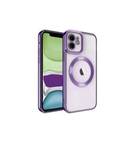 iPhone 12 Kılıf Kross Magneticsafe Kapak - Mor