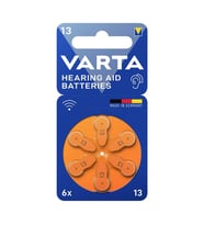 Varta 13 Numara Kulaklık İşitme Cihazı Pili 6'lı Paket
