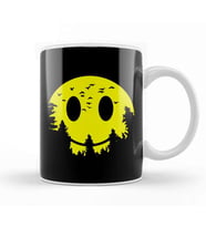 Smiley Moon Kupa Bardak Porselen