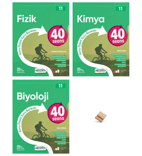 Okyanus 11. Sınıf 40 Seans Fizik Kimya ve Biyoloji 3lü Set + Telefon Standı