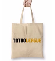 Tatooleague Logo Preto Bez Çanta Uzun Saplı