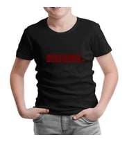 Bold Pilot Siyah Çocuk Tshirt