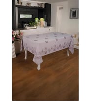 Müge Lüx Jakar Kumaş Mor Masa Örtüsü Dikdörtgen 160x320 Cm - 1084 (Standart)