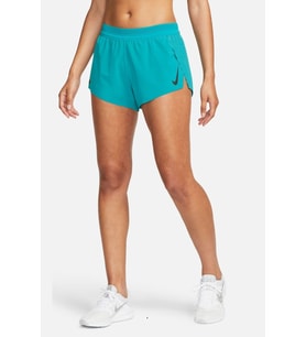 Nike AeroSwift Running Shorts Slip Astarlı iç Cepli Pliseli Turkuaz Şort