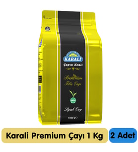 Karali Premium Filiz Çay 1 Kg 2 Paket