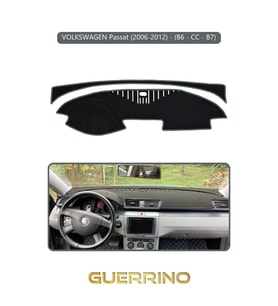 VOLKSWAGEN Passat (2006-2012) - (B6/CC; ) B7TORPİDO KORUMA HALISI GRİ KENAR