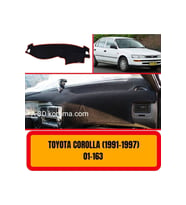 Toyota Corolla E100 1991-1995 Ön Torpido Koruma Koruyucu Kilifi Halisi Örtüsü Aksesuarları Yedek