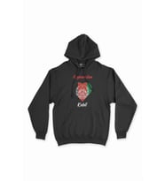 Kabil Afganistan Bayraklı Kalpli Siyah Sweatshirt Hoodie