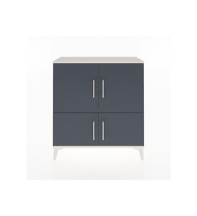 Arges Şifonyer 3 Raflı 4 Kapaklı 88x30x96 Aytaşı-Antrasit