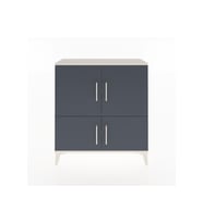 Arges Şifonyer 3 Raflı 4 Kapaklı 88x30x96 Aytaşı-Antrasit