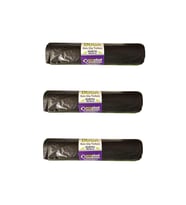Ecoplast 240 Litre Siyah Hantal Konteyner Çöp Torbası - 100 x 150 Cm. - 600 Gr. - 10 Adetlik 3 Rulo