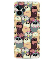 General Mobile GM 24 Pro Kılıf Silikon Desen Özel Seri Sevimli Hayvanlar 1730
