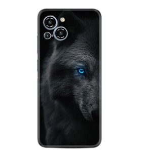 Reeder S23 Max Pro Kılıf Resimli Desenli Silikon Platinium Series Dark Wolfs 1834