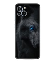 Reeder S23 Max Pro Kılıf Resimli Desenli Silikon Platinium Series Dark Wolfs 1834