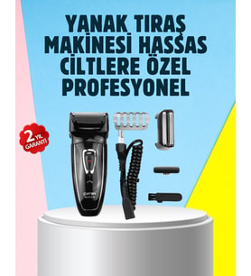 Çift Başlıklı Taşınabilir Tıraş Cihazı