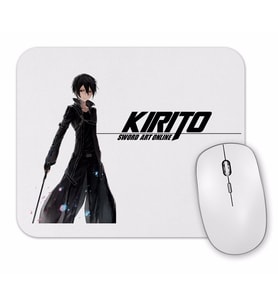 Sword Art Online Kirito Kirigaya Kazuto Anime Mouse Pad