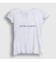 Presmono Kadın Beyaz Ambivalent T-Shirt 468659tt (Beyaz)