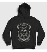 Presmono Unisex Siyah Tour Black Sabbath Kapüşonlu Sweatshirt 18576tt