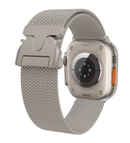Apple Watch 10 42mm Uyumlu Zore KRD-25 Metal Hasır Kordon
