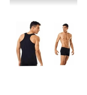 TUTKU 0118-0114 ERKEK 1 ADET SPORCU ATLET 1 ADET BOXER TAKIM (Çok Renkli)