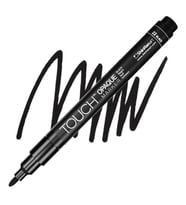 TOUCH OPAQUE SU BAZLI MARKER KALEM 0.8-1.3mm - FINE PACK BLACK 22 - SH8613003-2011