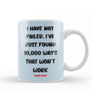 Thomas Edison Quotes Motivation Quotes   Entrepreneurs İnspiration Success Work Gifts Kupa Bardak Porselen