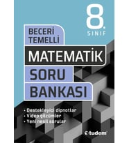 TUDEM YAYINLARI 8.SINIF LGS MATEMATİK BECERİ TEMELLİ SORU BANKASI