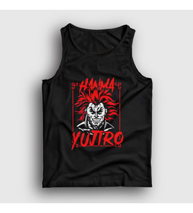 Presmono Unisex Siyah Yujiro Hanma Anime Baki Atlet 416120tt