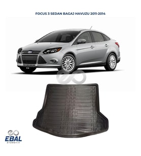 Ford Focus 3 Sedan Cepli (ince Stepne) 2011 - 2014 Bagaj Havuzu