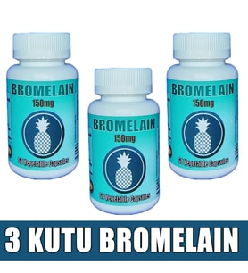 Bromelain 150mg 180 Kapsül (3 KUTU)
