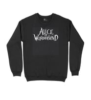 Alice In Wonderland Siyah Sweatshirt