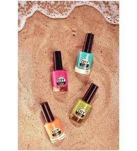City Color Nail Lacquer No: 124 - Parlak ve Uzun Süre Kalıcı Oje 10.2 ml