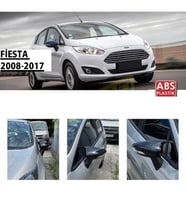 Ford Fiesta Uyumlu (2008-2017) Batman Yarasa Ayna Kapağı (Piano Black)