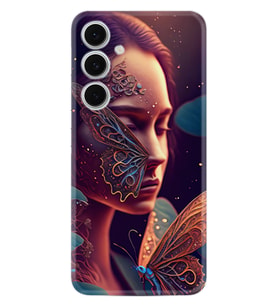 Samsung Galaxy A16 Kılıf Boutique Baskılı Resimli Kelebek Kadın Pcode -075