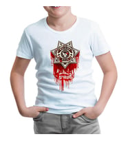 The Walking Dead - Sheriff Beyaz Çocuk Tshirt