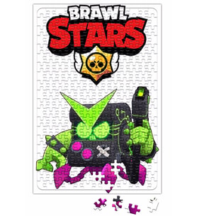 Brawl Stars Virüs 8 Bit Puzzle 240 Parça Yapboz