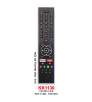 Jvc 4k Smart 55ud8450 55'' Lcd-led Tv Kumanda (RC43135 BLACK NOBRAND V2) Yazısız Kk1130-18560 KK1130-18560(uyumlu)
