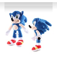 Sonic Peluş Dev Boy 40cm Boom Hedgehog Arkadaşları Figür Peluş Oyuncak Büyük Boy Amy Rose (Mavi)