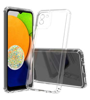 Samsung Galaxy A03 Uyumlu Kılıf Zore 2mm Anti Shock Silikon