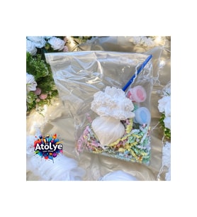 Atölye Lavi Shop Çiçek Etkinlik Seti Anne Yetişkin Çocuk 2 Adet Boya 1 Adet Fırça (3D) Obje