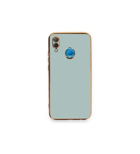 Huawei P20 Lite Kılıf Volet Silikon - Açık Yeşil