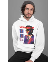 The Weeknd After Hours Rapper Baskılı Unisex Oversize Şarkıcı Hoodie