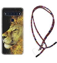 TCL 10L 10 Plus 10SE 20E 20SE 30 L7 Kılıf Boyun Asklı Rasta Silikon Leon 1323