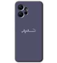 Redmi Note 12 4G Kılıf HD Desen Baskılı Kılıf - Sigara Zararlıdır