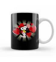 Snoopy Valentines Kupa Bardak Porselen