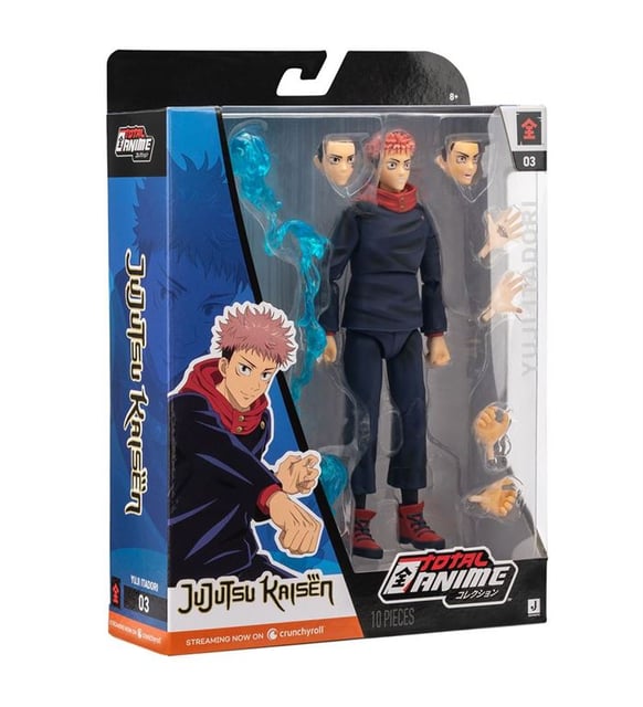 コレクション yuujiii Jazwares Total Anime 16cm Aksiyon Figür 03 - YUJI ITADORI