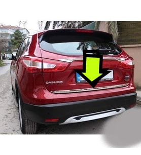 QASHQAİ BAGAJ ALT CITASI KROM 2014 2015 2016 2017 2018 2019 2020