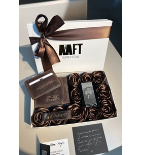 Paris/Rose Box Set - Koyu Kahve  RB00003